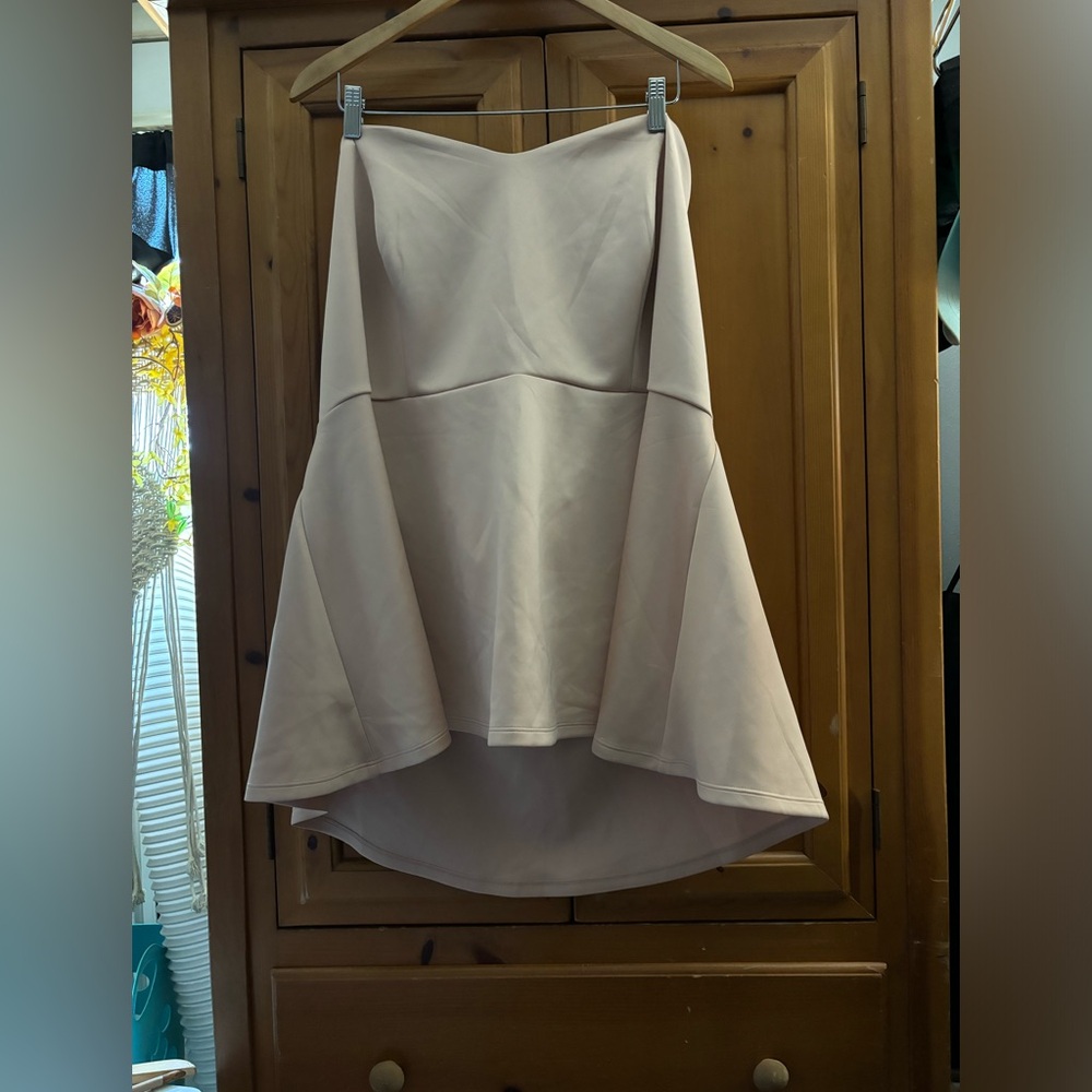 Torrid strapless blouse